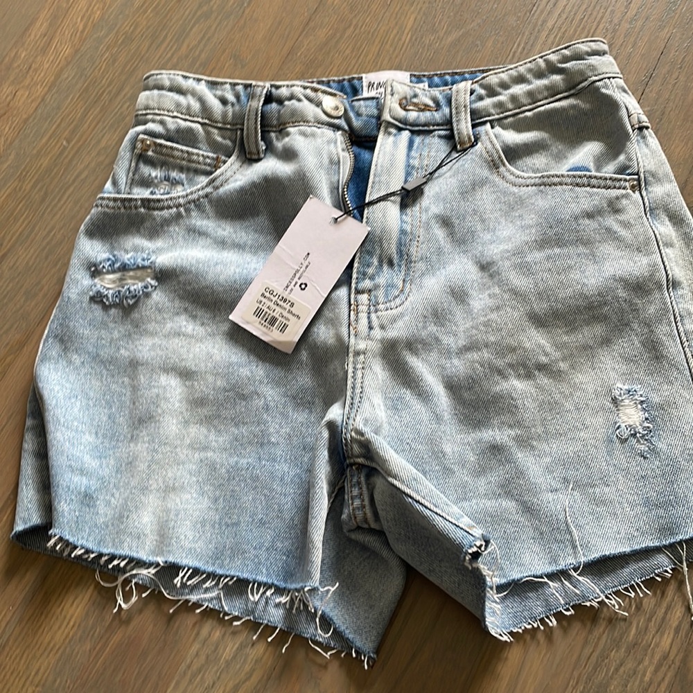 Princess Polly Berlin denim shorts